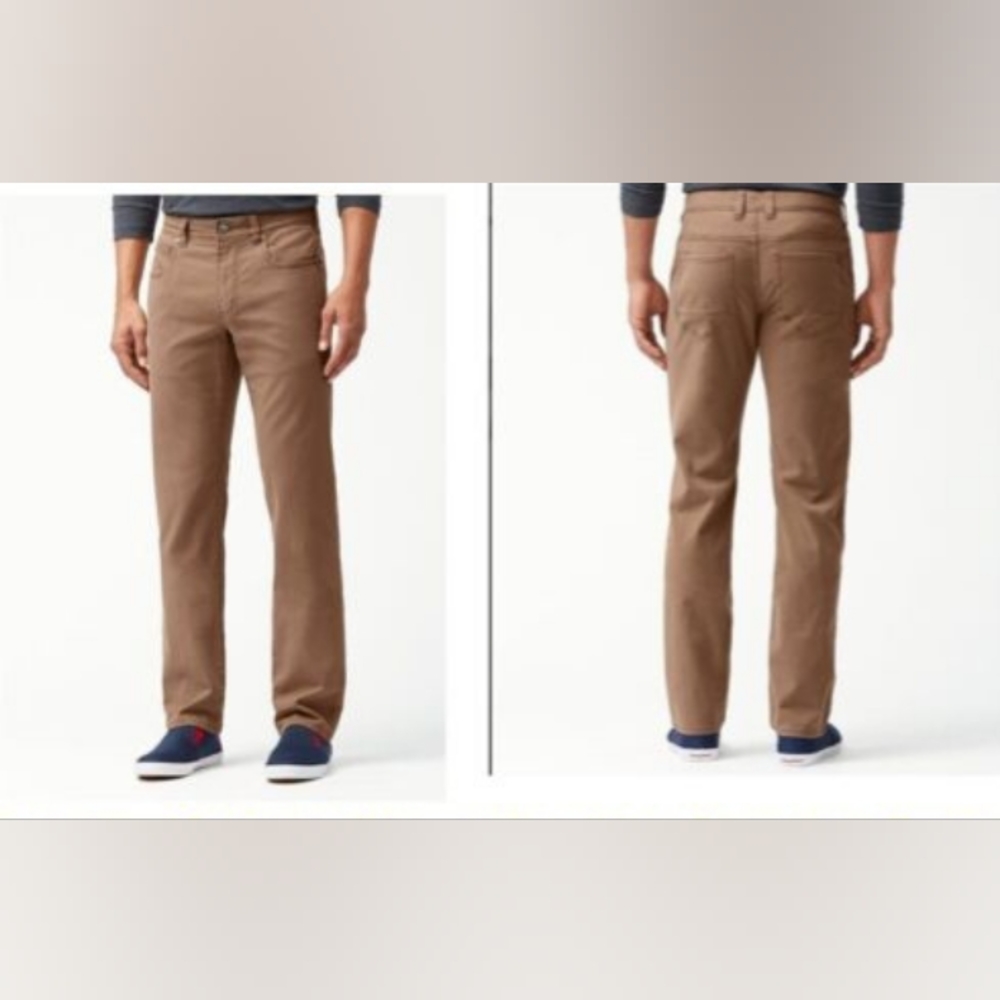 Tommy Bahama Key Isles 5 pocket mens khaki pants sz 30x30 MSRP $99.50